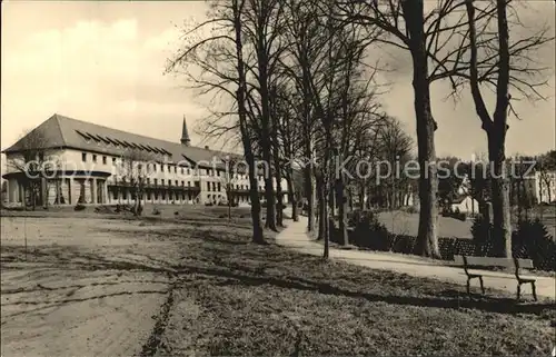 Warmbad Wolkenstein Kurpark Kurhaus Kat. Wolkenstein