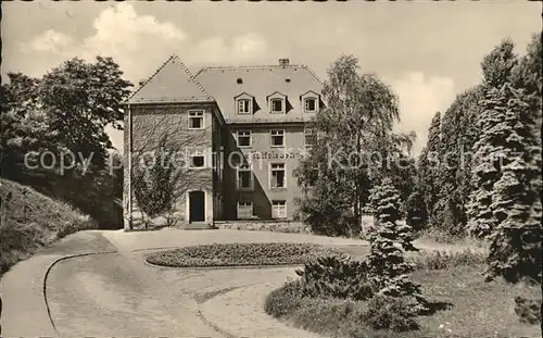 Berggiesshuebel Haus Talfrieden Kneippkurbad Kat. Bad Gottleuba Berggiesshuebel