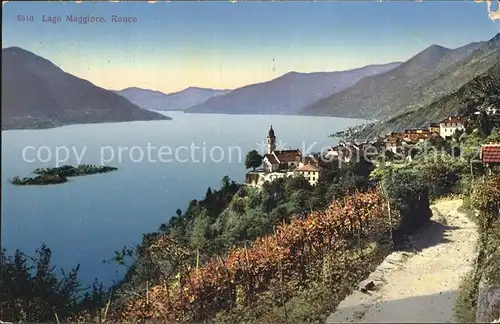 Lago Maggiore Ronco Kat. Italien