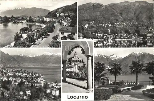 Locarno Lago Maggiore Stadtansicht / Locarno /Bz. Locarno