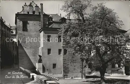 Geneve GE Cour de Saint Pierre Kat. Geneve