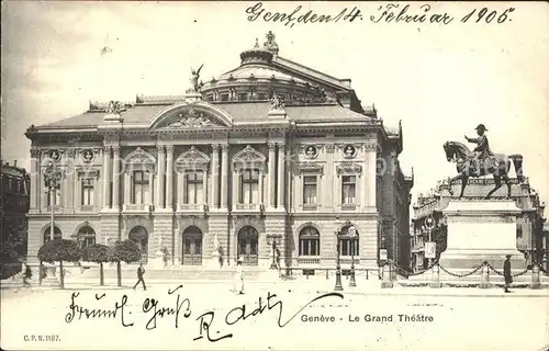 Geneve GE Le Grand Theatre Kat. Geneve