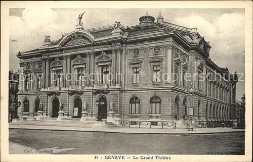 Geneve GE Le Grand Theatre Kat. Geneve