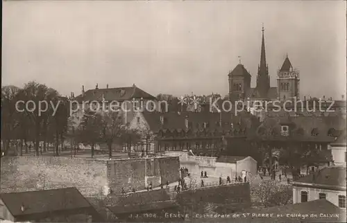 Geneve GE Cathedrale Saint Pierre Kat. Geneve