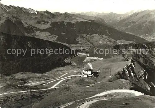 Jaufenpass Fliegeraufnahme Kat. Italien