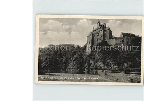 Waldheim Sachsen Schloss Kriebstein  Kat. Waldheim Sachsen