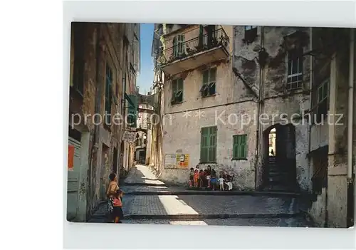 Bordighera Strassenansicht  Kat. Bordighera