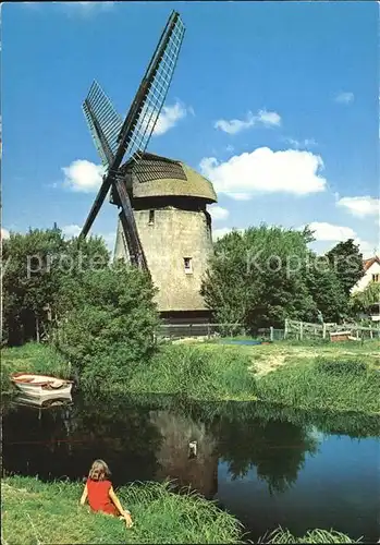 Bergen aan Zee Damlandermolen Kat. Niederlande