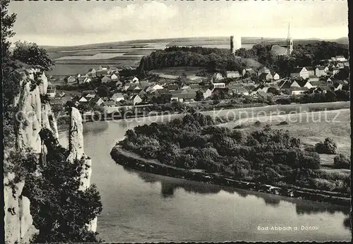 Bad Abbach Donauschleife Panorama Kat. Bad Abbach