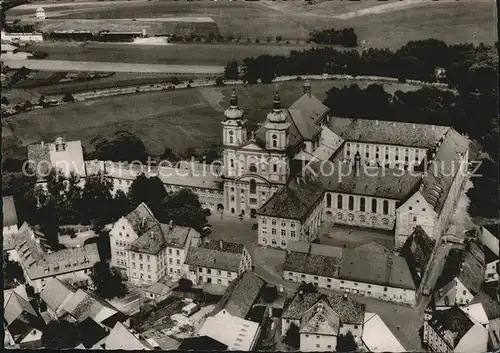 Waldsassen Kirche und Kloster Fliegeraufnahme Kat. Waldsassen