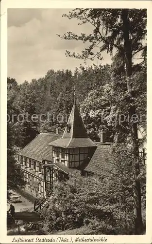 Stadtroda Weihertalmuehle Luftkurort Kat. Stadtroda