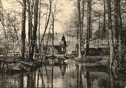 Spreewald Wasserstrasse Kat. Luebbenau