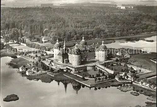 Moritzburg Sachsen Fliegeraufnahme Schloss Kat. Moritzburg Dresden