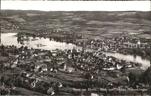 Stein Rhein Blick vom Schloss Hohenklingen Kat. Stein Rhein