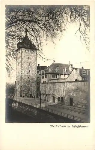 Schaffhausen SH Obertorturm Kat. Schaffhausen