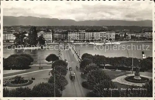 Geneve GE Pont du Mont Blanc Kat. Geneve