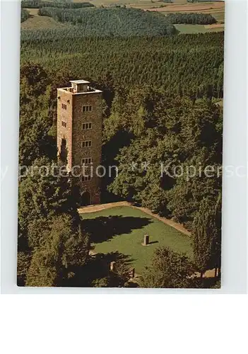 Rotenburg Fulda Ahlheimer Turm Fliegeraufnahme Kat. Rotenburg a.d. Fulda
