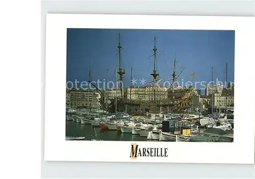 Marseille Hafen Boot Schiff Kat. Marseille