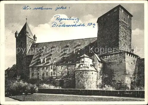 Nuernberg Kaiserstallung der Burg Kat. Nuernberg