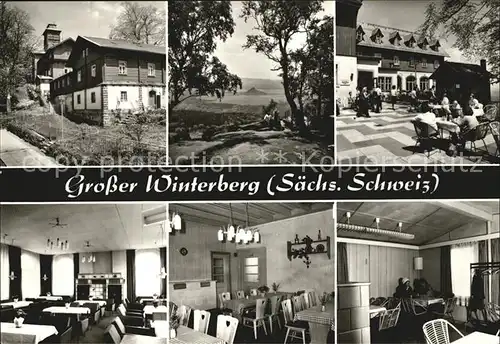 Grosser Winterberg Betriebsferienheim des VEB Verkehrs und Tiefbaukombinat Dresden