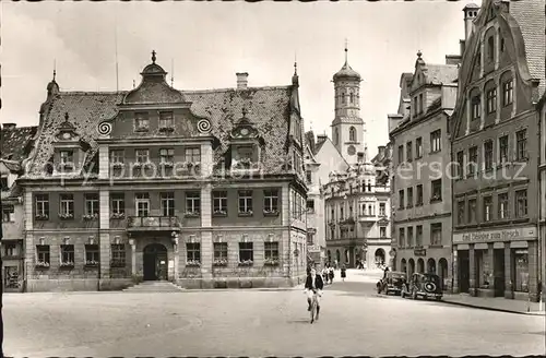 Memmingen Marktplatz Kalchstrasse Kat. Memmingen