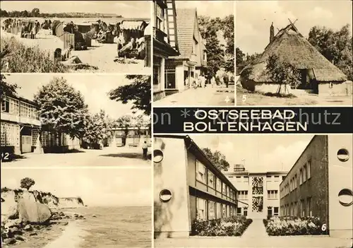 Boltenhagen Ostseebad Strand Muettererholungsheim Mittelweg Bauernhaus Blindenkurheim Kat. Ostseebad Boltenhagen