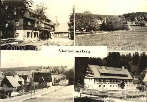 Schellerhau Dorfpartien Kat. Altenberg