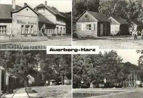 Auerberg Harz Ferienlager mit Gaststaette Kat. Stolberg Harz