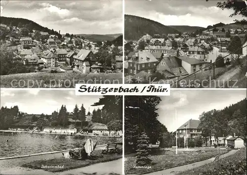Stuetzerbach Teilansichten Schwimmbad Kuranlage Kat. Stuetzerbach