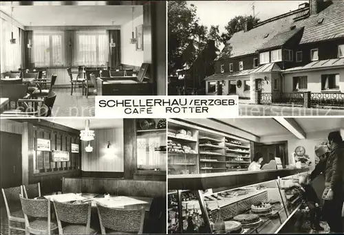 Schellerhau Cafe Konditorei Rotter Kat. Altenberg