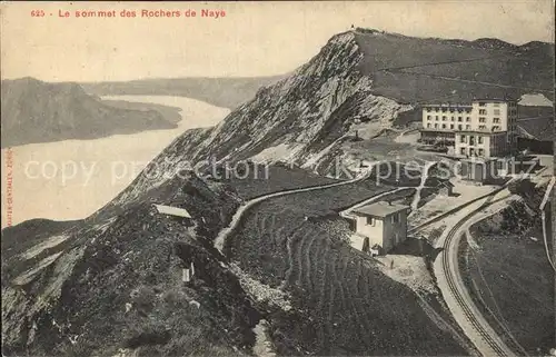 Rochers de Naye Le sommet Kat. Rochers de Naye