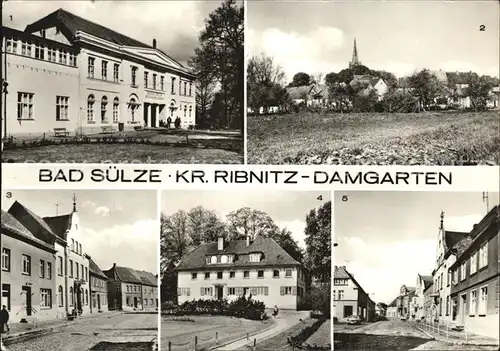 Bad Suelze Sanatorium Karl Marx Platz  Kat. Bad Suelze