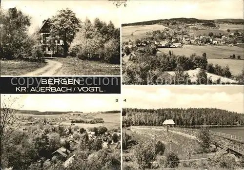Bergen Auerbach Jugendherberge Teilansicht Talsperre Kat. Bergen Auerbach