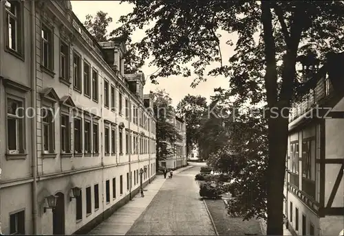 Wolkenstein Erzgebirge Warmbad Sanatorium Fritz Heckert Haus Kat. Wolkenstein