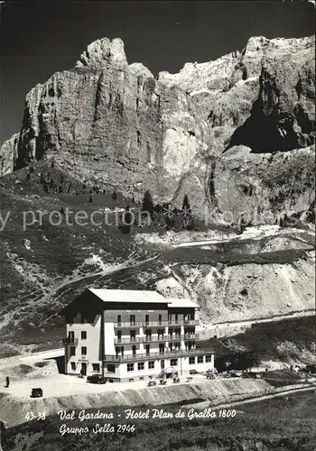 Val Gardena Hotel Plan de Gralba Gruppo Sella Kat. Italien