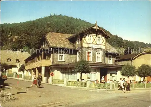 Sitzendorf Thueringen FDGB Erholungsheim Max Kirchner Kat. Sitzendorf Schwarzatal