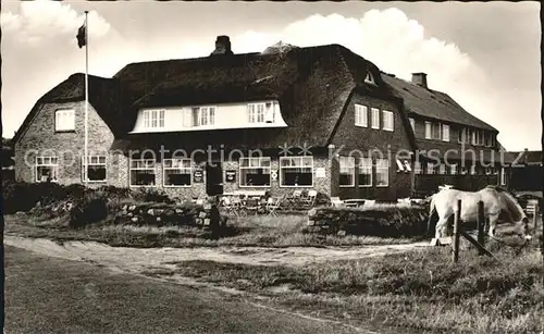 Rantum Sylt Gasthaus Pension Boysen Kat. Rantum (Sylt)