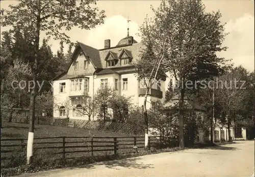 Gelenau Erzgebirge Genesungsheim