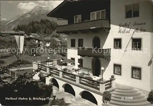 Mehrn Mineralheilbad Gasthof Pension Heilbad Mehrn / Brixlegg Tirol /Tiroler Unterland