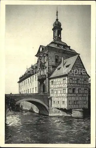 Bamberg altes Rathaus Kat. Bamberg