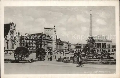 Leipzig Karl Marx Platz Kat. Leipzig