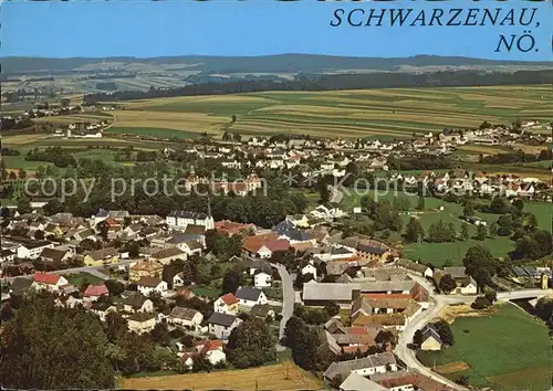 Schwarzenau Niederoesterreich Erholungsort Fliegeraufnahme Kat. Schwarzenau