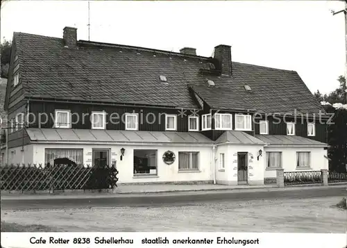Schellerhau Cafe Rotter Kat. Altenberg