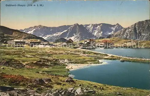 Gotthardpass Hospiz Hotel Monte Prosa und Festungswerke