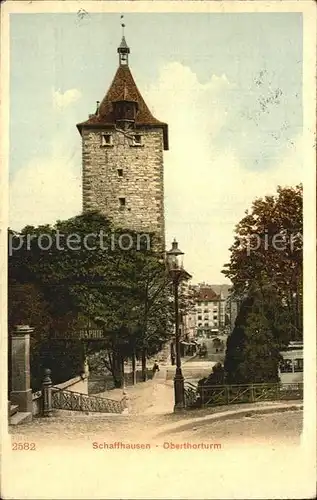 Schaffhausen SH Oberthorturm Kat. Schaffhausen