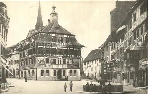 Stein Rhein Rathaus Kat. Stein Rhein