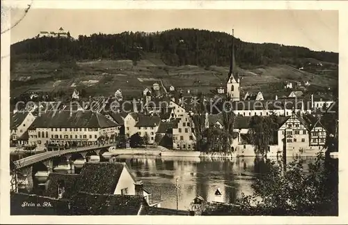 Stein Rhein Brueckenpartie Kat. Stein Rhein