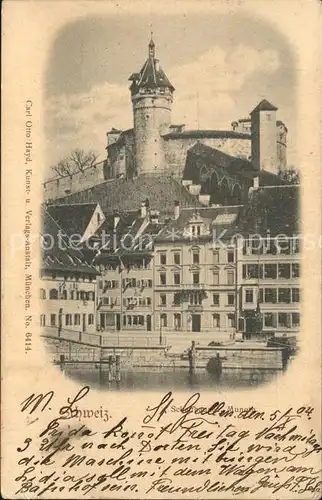 Schaffhausen SH Munotturm Kat. Schaffhausen