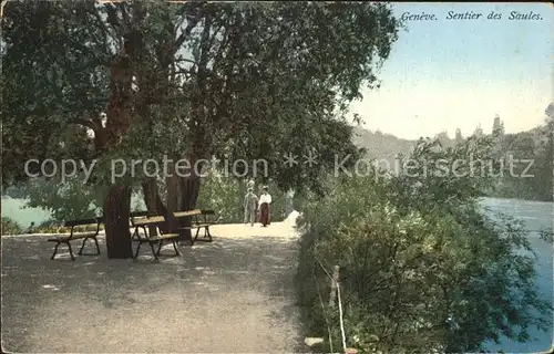 Geneve GE Sentier des Saules Kat. Geneve