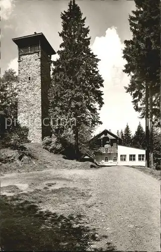 Stammbach Aussichtsturm auf dem Weissenstein Kat. Stammbach